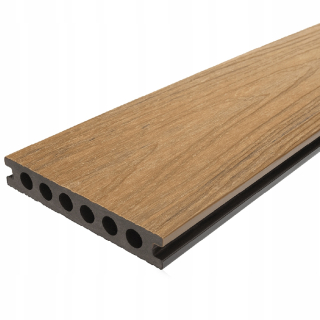 Terasové dosky - BERGDECK Teak/Orech terasová doska 2900x138x24