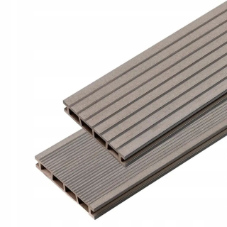 Terasové dosky - PVC terasová doska Grey Bergdeck/Salag 4 m 15 cm