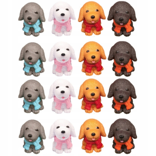 Dekorácia do záhrady - Figurín psie figuríny psov pre psov Model 16 PCS