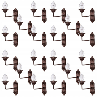 Dekorácia do záhrady - Model Street Light Model Moss 25 PCS Lamp