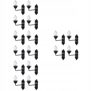 Dekorácia do záhrady - Figúrky na nástennú lampu pre bábiky sošku 20 ks