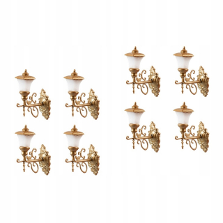 Dekorácia do záhrady - Nástenná lampa pre LED Dollouse Stuff Svetlá stena 8 ks
