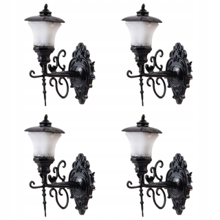Dekorácia do záhrady - Doll House Wall Lalek Mini Wireless Wall Lamp 4 PCS
