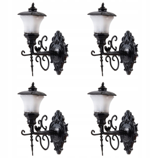 Dekorácia do záhrady - Doll House Wall Lalek Small Wall Lamp Model 4 PCS