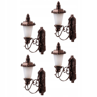Dekorácia do záhrady - Fairy Lamp Train Dollhouse Svätý mach 16 ks