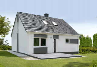 Domček na náradie - Dom bez povolenia / dizajnu domu 35 m2
