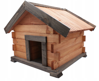 Hedgehog House, chovný stánok pre ježko vyrobený z dreva KLJ2