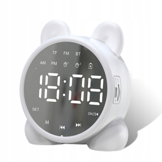 Dekorácia do záhrady - Domáce LED zrkadlové obrazovky Alarm Hráč
