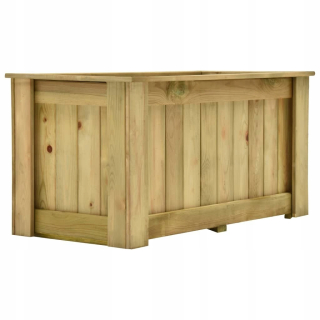 Záhradný box- Hrniec 100x50x50cm impregnované borovicové drevo