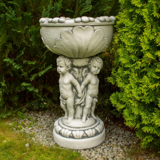 Záhradná figúrka - Potting anjeli figurín z betónu do záhrady