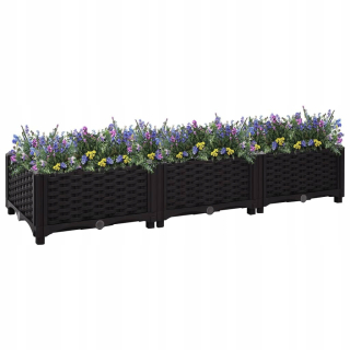 Záhradný box- Pot pre zvýšené zľavy 120x40x23 cm Polypro