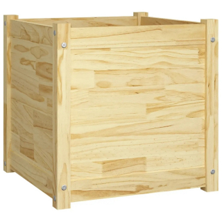 Záhradný box- Záhradný hrniec, 50x50x50 cm, pevná borovica