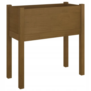 Záhradný box- Záhradný hrniec, medovo hnedá, 70x31x70 cm, drevo