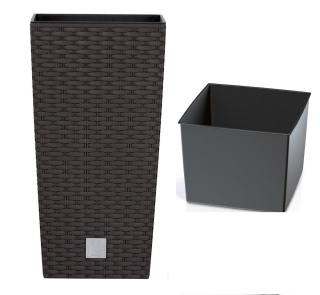 Stojan na kvetináč, kvety - Rattan DRTS265 Rato Square + Prietok