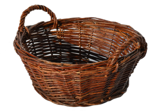 Prútený kvetinový kryt pre kvety 35 cm