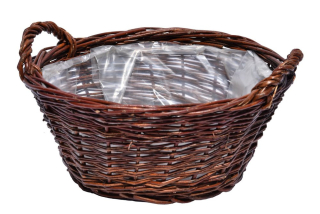 Prútený flowerpot prútený prútený na kvety fi 40