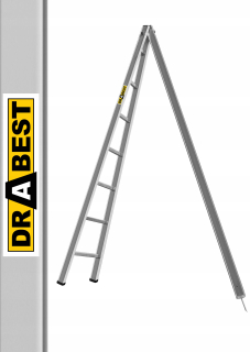 Záhradný rebrík zvárané 7 stupňov Drabiv 5 rokov