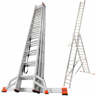 Hliníkový rebrík 3x14 Krause Monto 10,90 m 129727