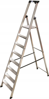 Krause Solido Hliníkový rebrík 7 stupňov+platforma