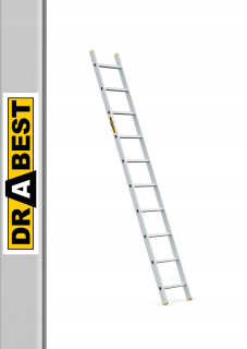 Hliníkový rebrík 1x10 Pro Drabest+Hook