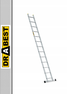 Hliníkový rebrík 1x13 Pro Drabest+Hook