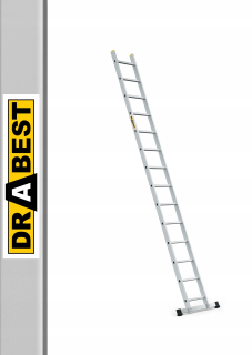 Hliníkový rebrík 1x14 Pro Drabest+Hook
