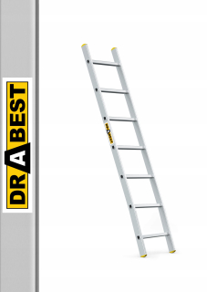 Hliníkový rebrík 1x7 Pro Drabest +Hook