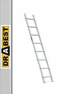 Hliníkový rebrík 1x8 Pro Drabest +Hook