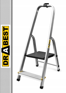 Domáci rebrík 2 postupný certifikát 150 kg DRABEST +HAK