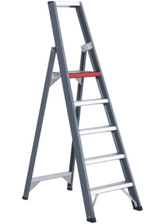 Hliníkový rebrík 5 stupňov atrex