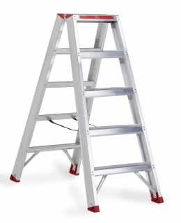 Dvojitý hliníkový rebrík 2x5 Altrex
