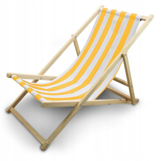 Záhradné lehátko - Vidaxl Deckchair s opálením na nohy, polystan, hnedá