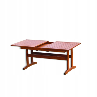 Záhradný stôl, stolík - Záhradný stôl Ikea Segeron Biela/béžová 91x212 cm