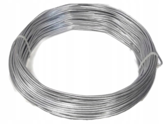 Pletivo, sieť - Galvanizovaný napínací drôt FI 3 mm 100 MB