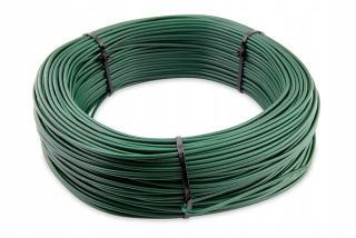 Ostnatý, napínací drôt - FI 3,6 mm x 50 m zelený napínací drôt