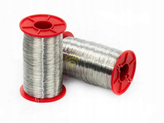 Včelársky drôt - Nerezový drôt pre 0,4 mm 500 g rámu