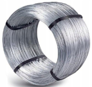 Ostnatý, napínací drôt - Galvanizovaný drôt 6,0 mm pre výrobu - 5 kg okolo 20 MB