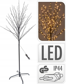 Žiariaci strom 200 LED 150 cm s ističom