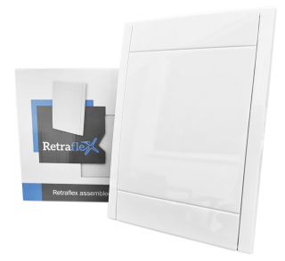 Retraflex kazety, biele