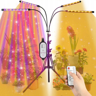 Lampa na pestovanie raslín - Veľká lampa LED s bočnou žiarovkou