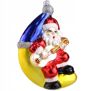 Veľké sklenené posmrty s menom obetavosť Santa