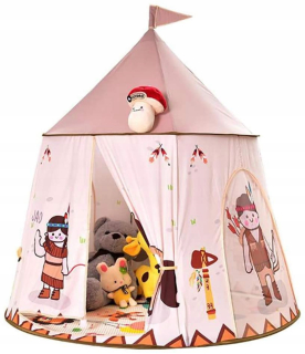 Stan pre deti - Veľký stan v tvare zámku pre deti 116 cm x 123 cm 2 roky+