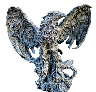 Veľká eagle záhradná figúrka Ozduku orla orla