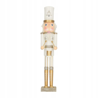 George Nutcracker 2 55 cm biely