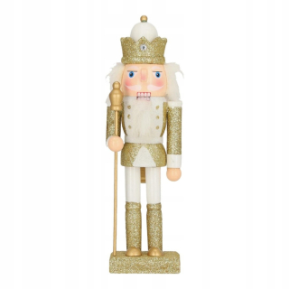 Luskáčik William 3 25 cm biely