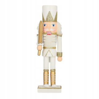 Luskáčik William 4 25 cm biely