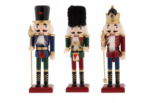 Luskáčik figurín sada 3 ks 26 cm