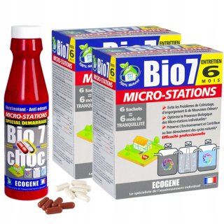 Prostriedok do žumpy, septiku - Ecogén bio7 štartér Choc + kyslíkové baktérie 1 rok