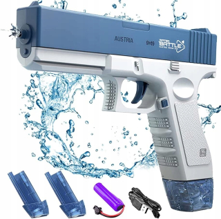 Vodná hračka - Elektrická automatická pištoľ Glock