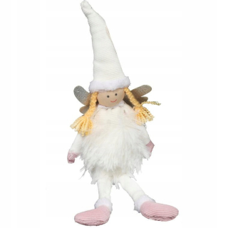 Elf dievča so striebornými krídlami 40 cm